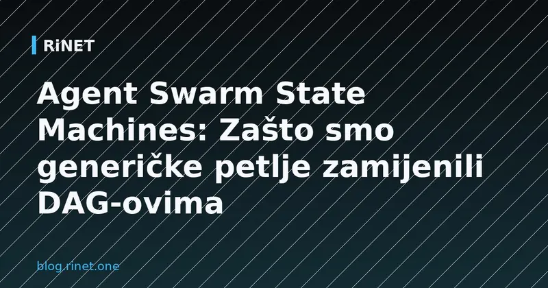 Agent Swarm State Machines: Zašto smo generičke petlje zamijenili DAG-ovima