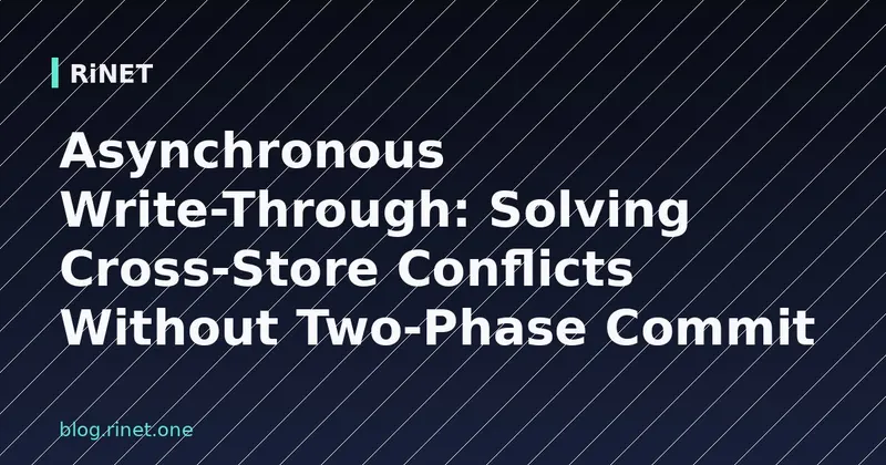 Asinkroni Write-Through: Rješenje bez Two-Phase Commit