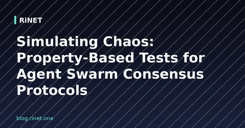 Property-Based Testing za konsenzus protokole u rojevima agenata