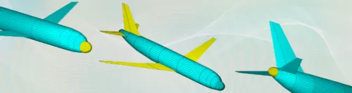 Simulacija antena na platformi veličine zrakoplova prije nego što se išta zavari, izreže ili spoji...