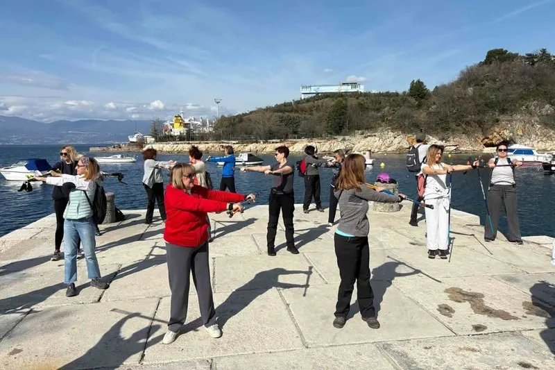 Završila proljetna sezona nordijskog hodanja u Kostreni