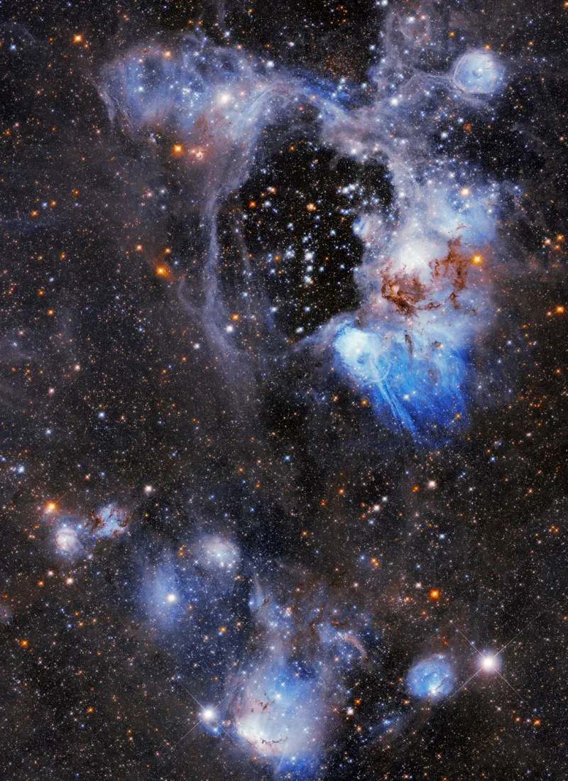 Superbubble od 210 svjetlosnih godina: svemir koji ne pita za dopuštenje